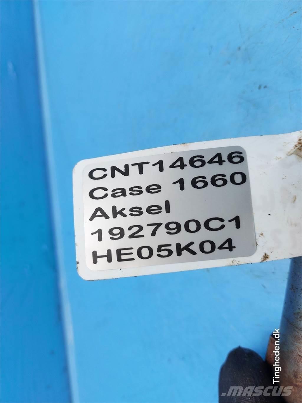 CASE 1660 Combine Attachments