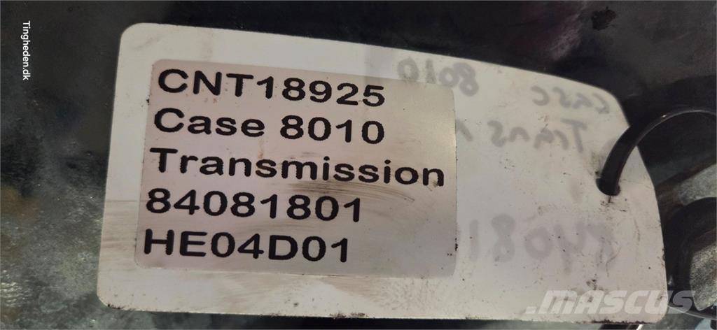 CASE 8010 Transmission