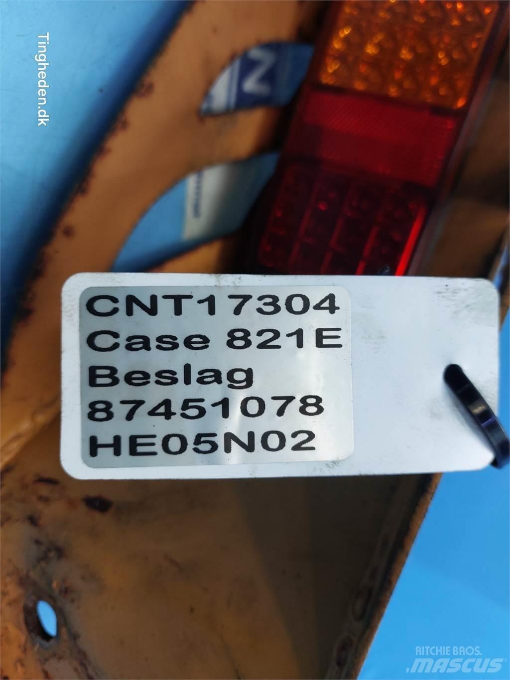 Case IH 821E Screening buckets
