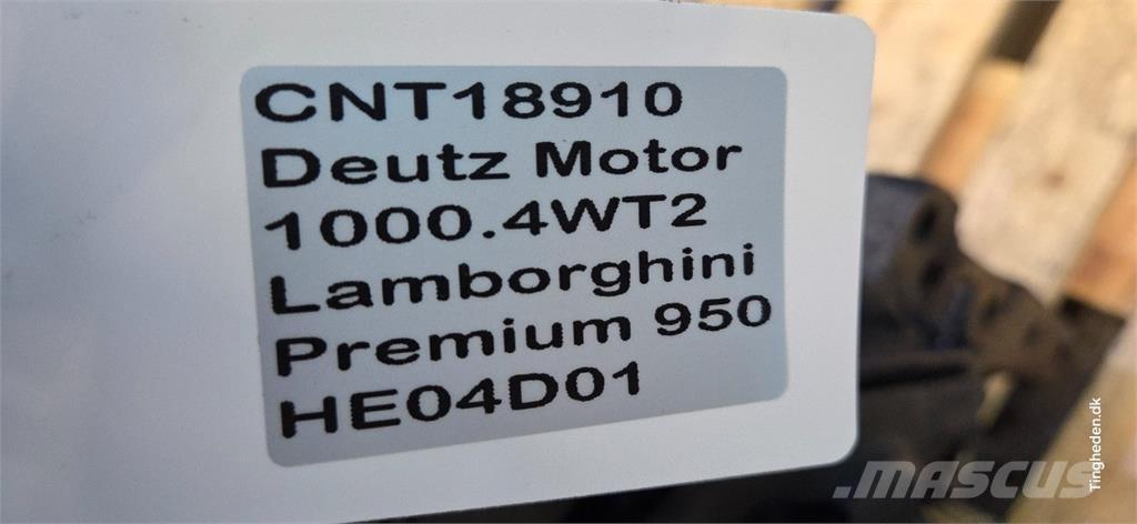 Deutz 1000.4WT2 Engines