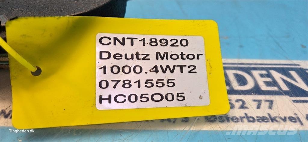 Deutz 1000.4WT2 Engines