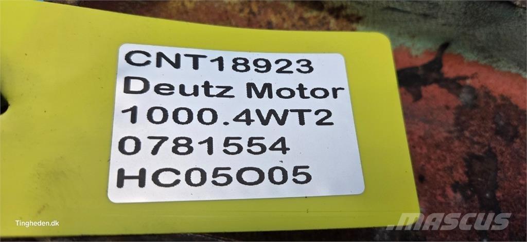 Deutz 1000.4WT2 Engines