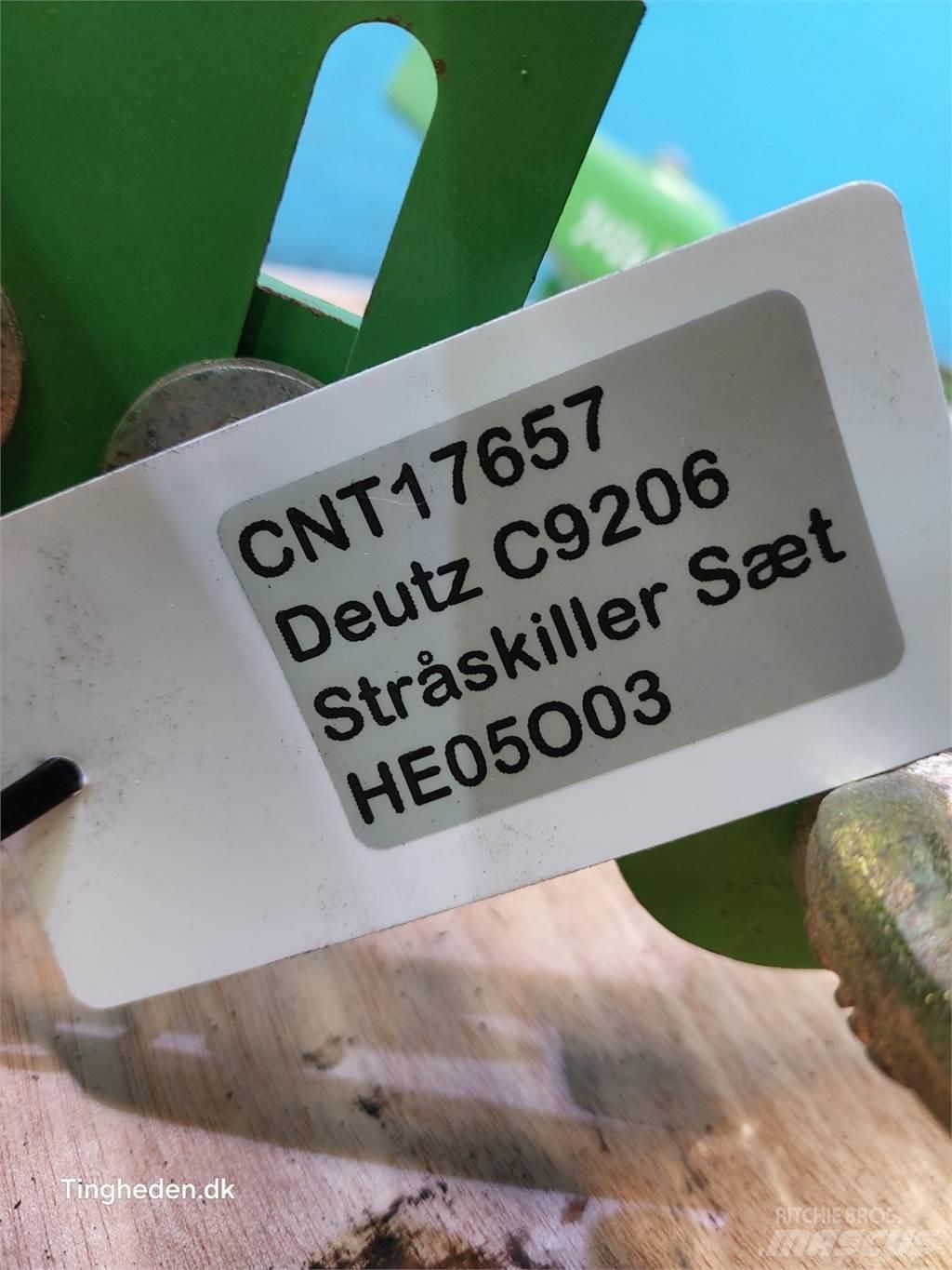 Deutz C9206 Combine Attachments