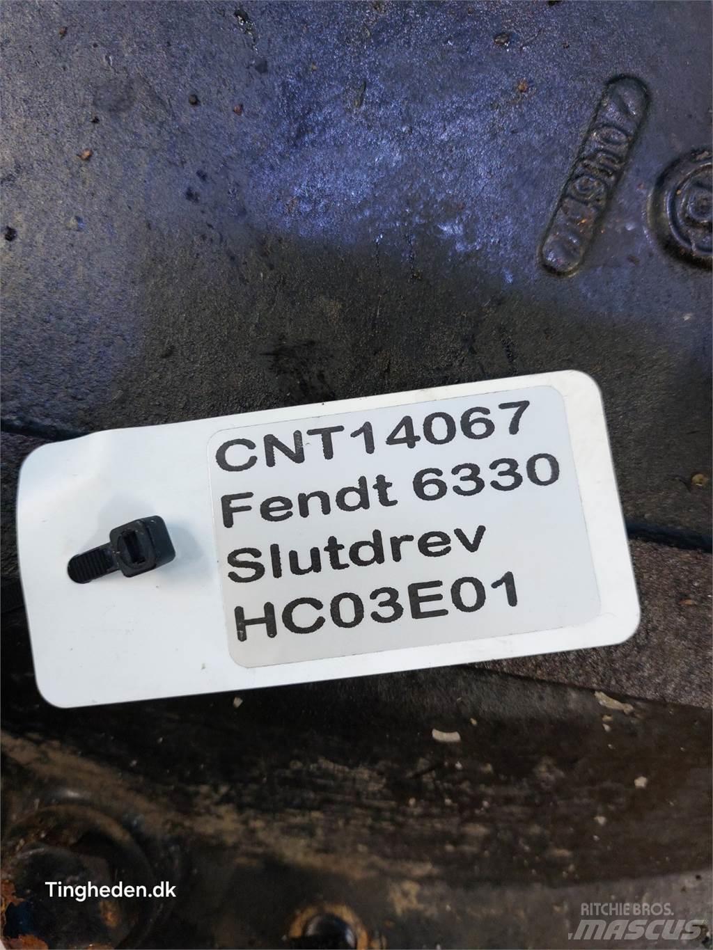 Fendt 6330 Combine Attachments