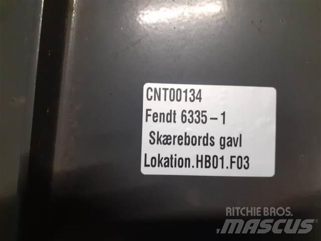 Fendt 6335 Combine Attachments