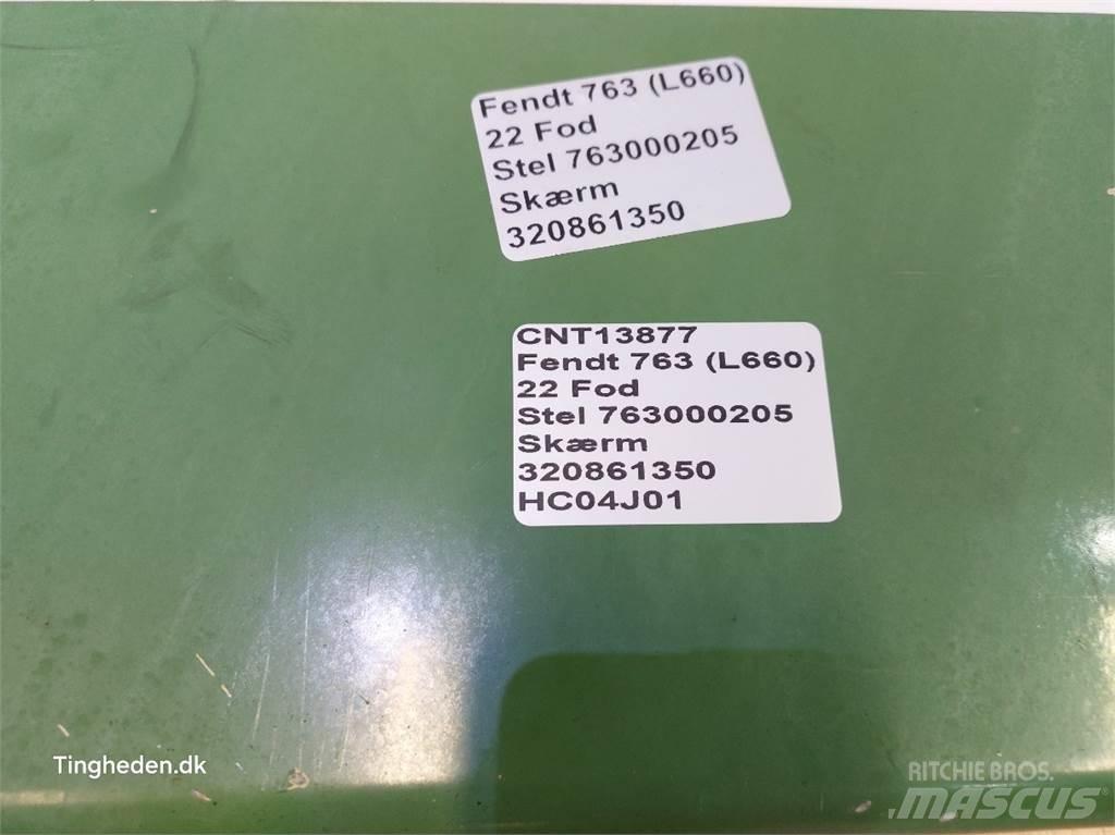 Fendt 763 Combine Attachments