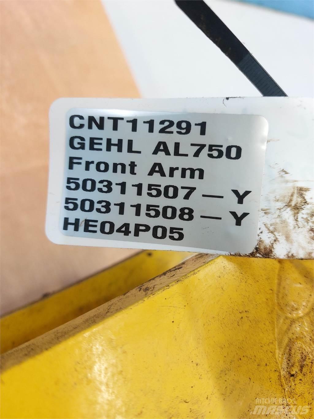 Gehl AL750 Booms and dippers