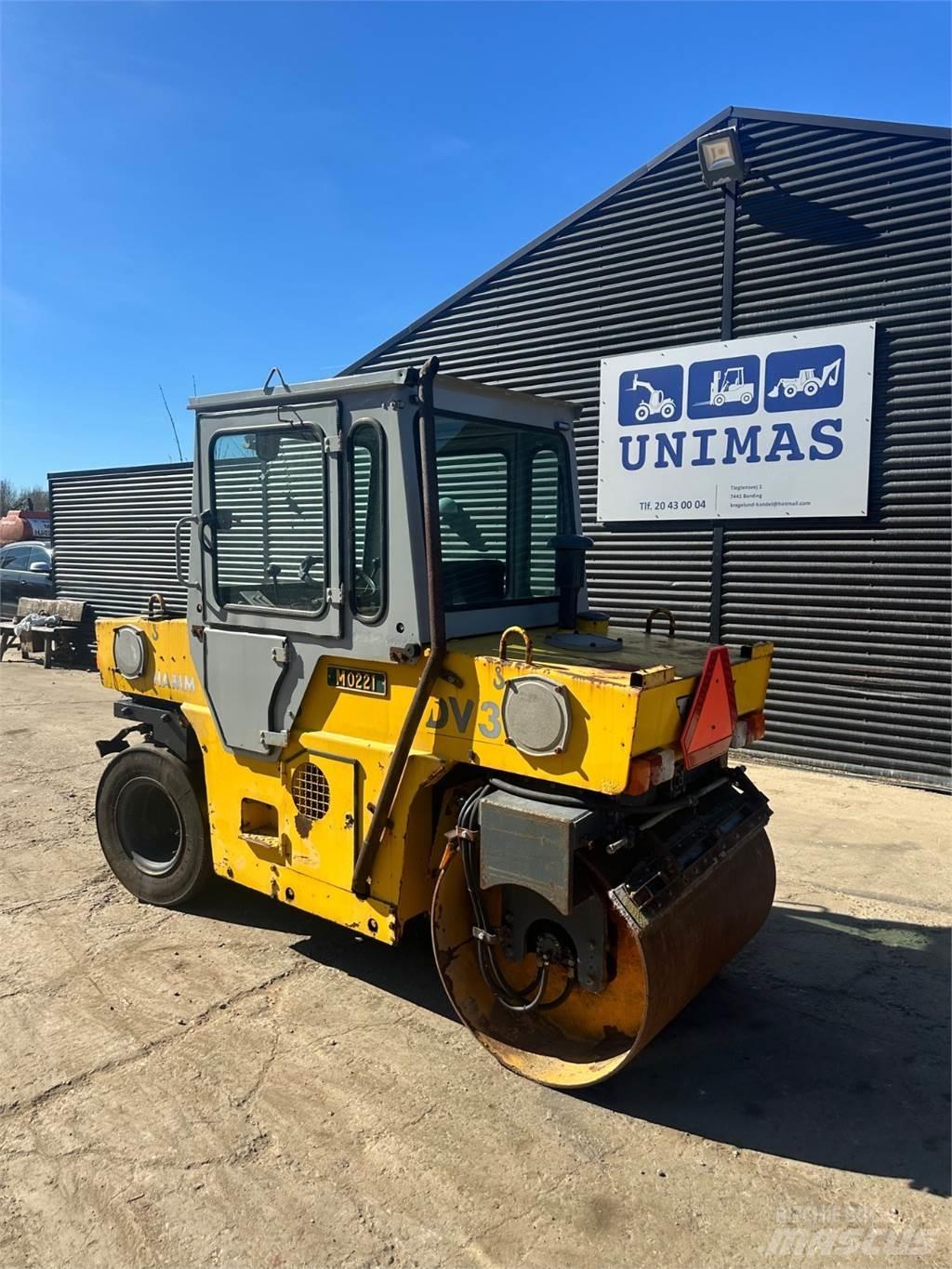 Hamm DW3 tromle Twin drum rollers