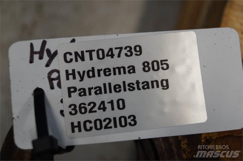 Hydrema 805 Booms and dippers