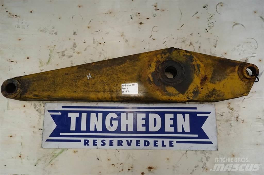 Hydrema 807 Booms and dippers