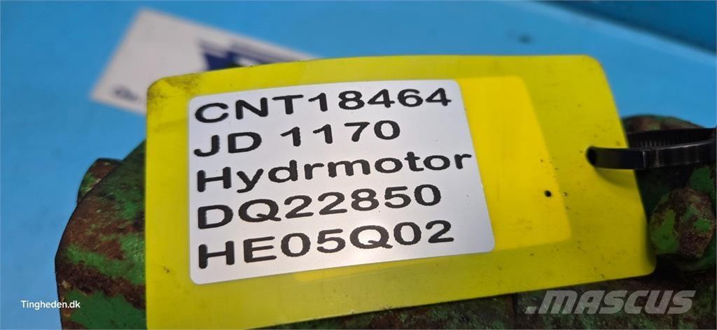 John Deere 1170 Hydraulics