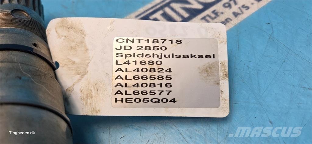 John Deere 2850 Transmission