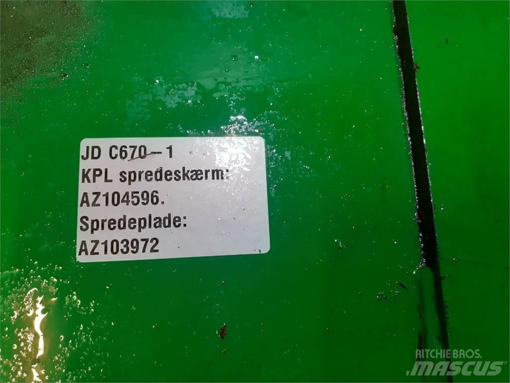 John Deere C670 Combine Attachments