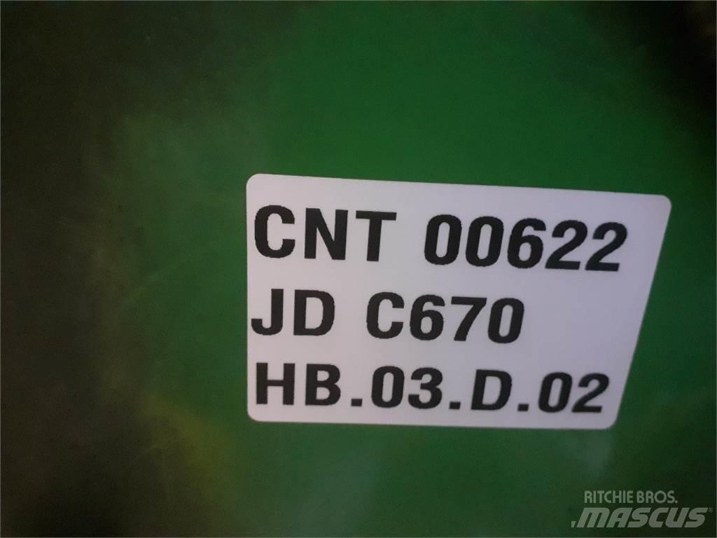 John Deere C670 Combine Attachments
