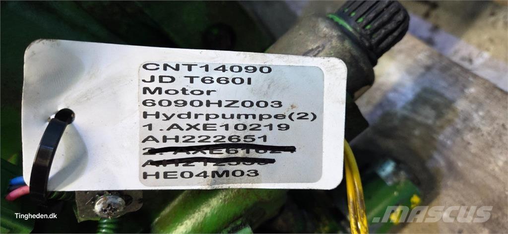 John Deere T660 Hydraulics