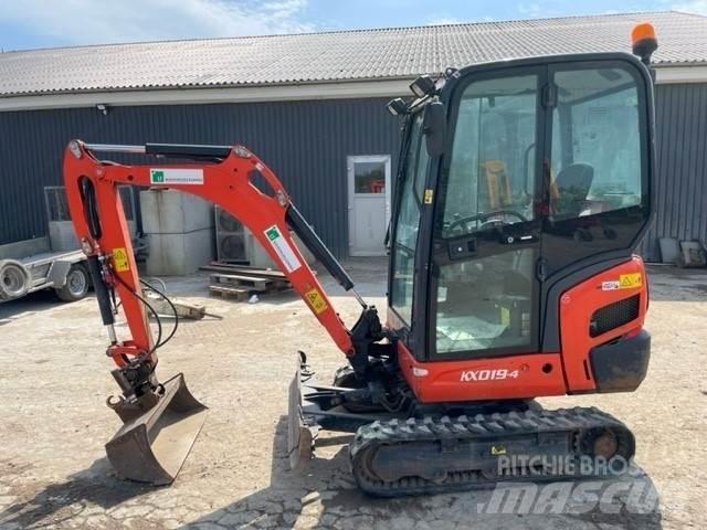 Kubota KX19-4 Mini Excavators <7t (Mini Diggers)
