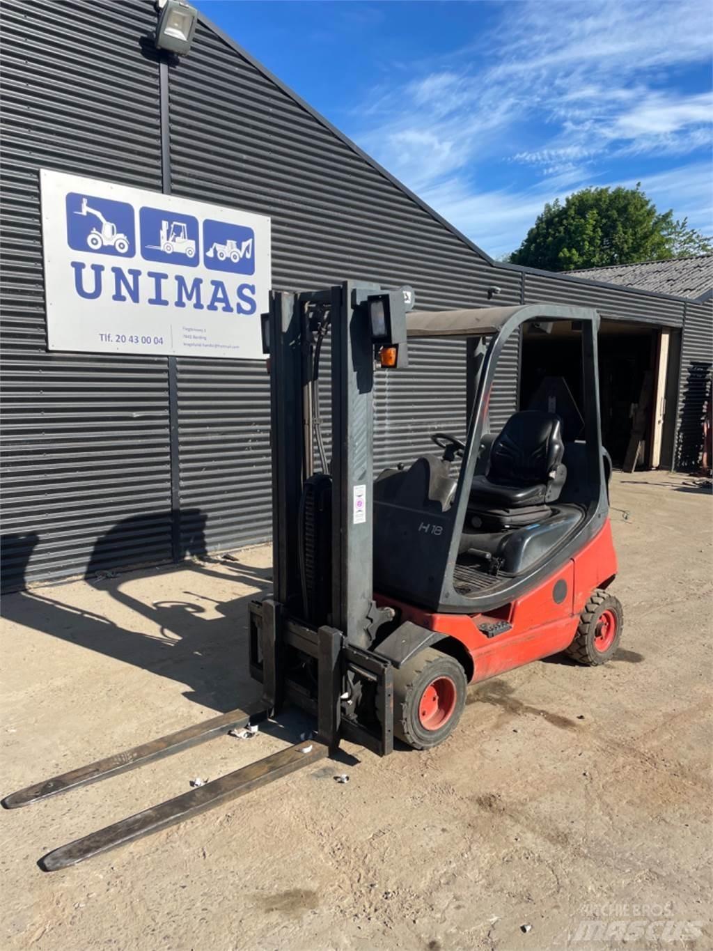Linde H18T LPG trucks