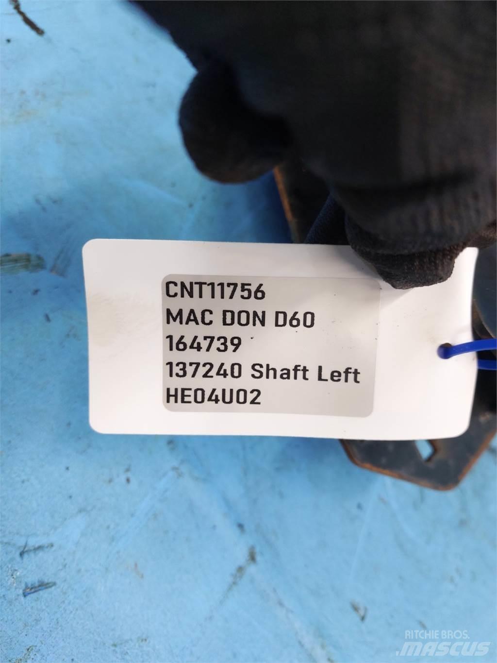 MacDon D60 Combine Attachments