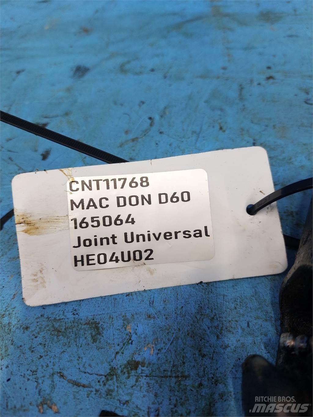 MacDon D60 Combine Attachments