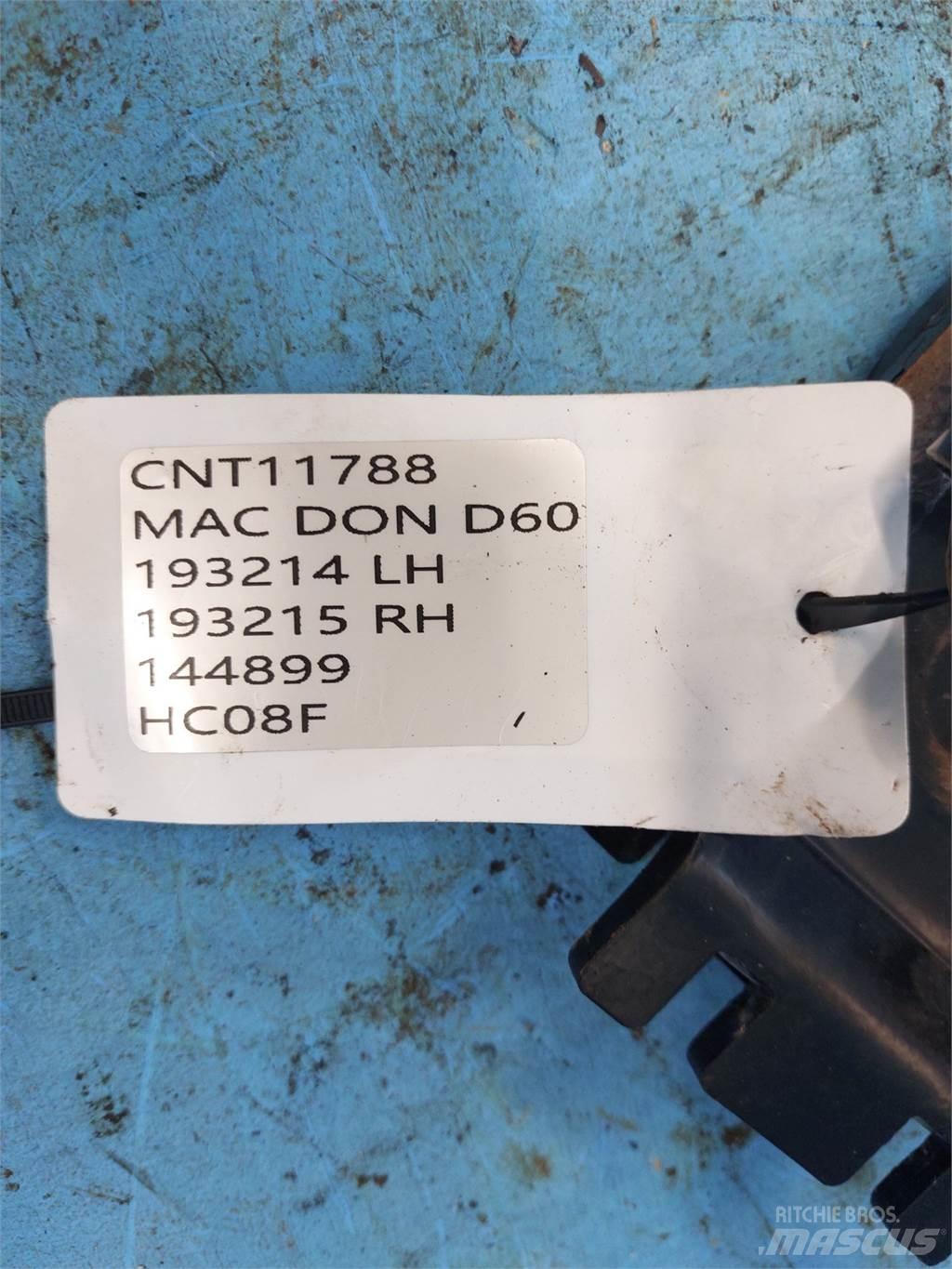 MacDon D60 Combine Attachments