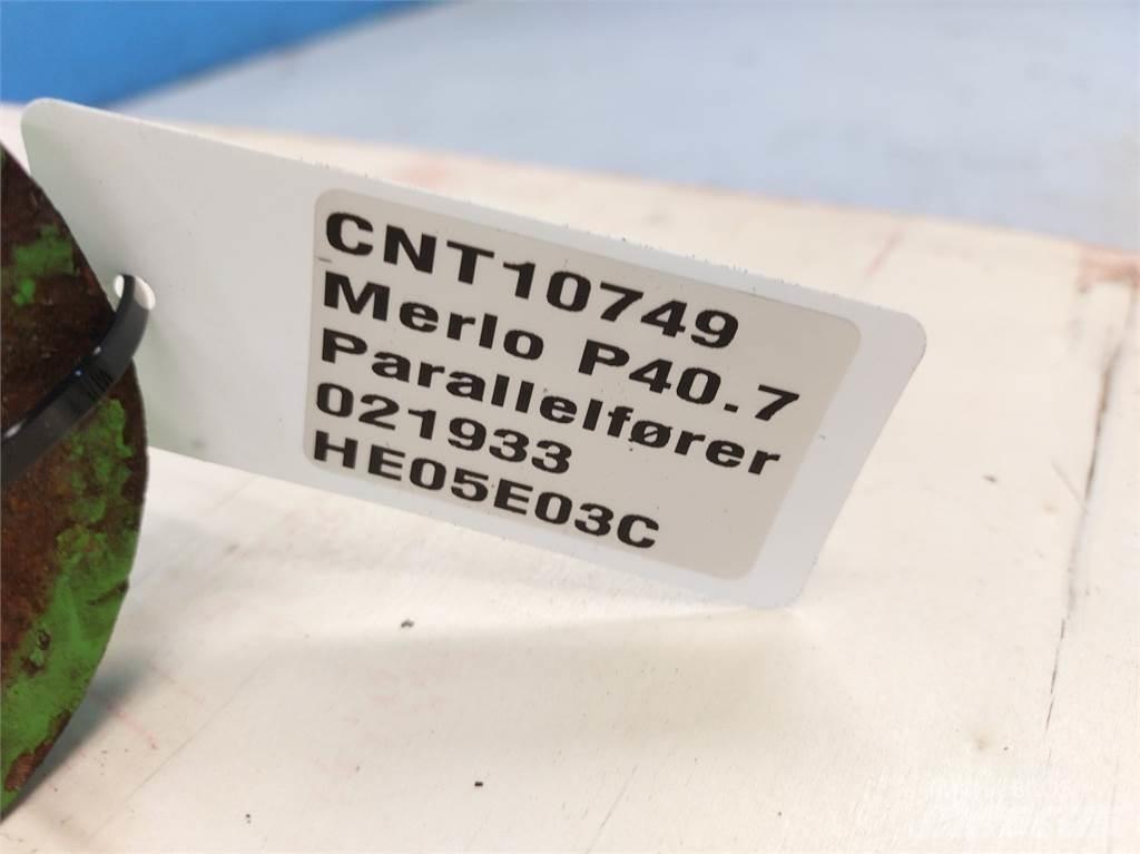 Merlo P40.7 Booms and dippers