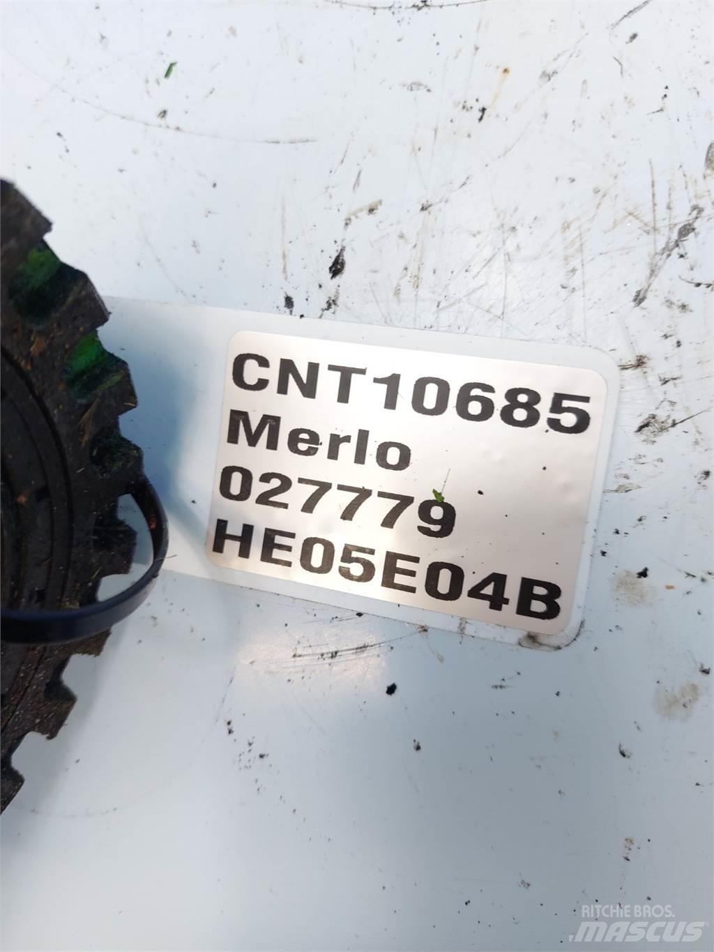 Merlo P41.7 Axles