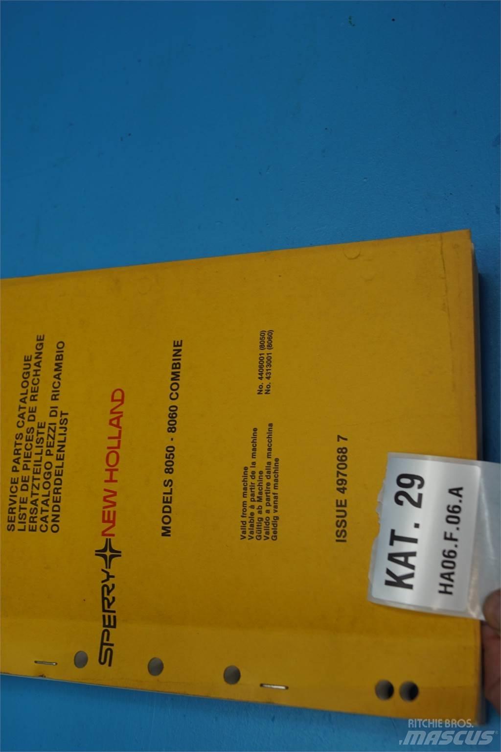 New Holland 8050 Farm Equipment - Others