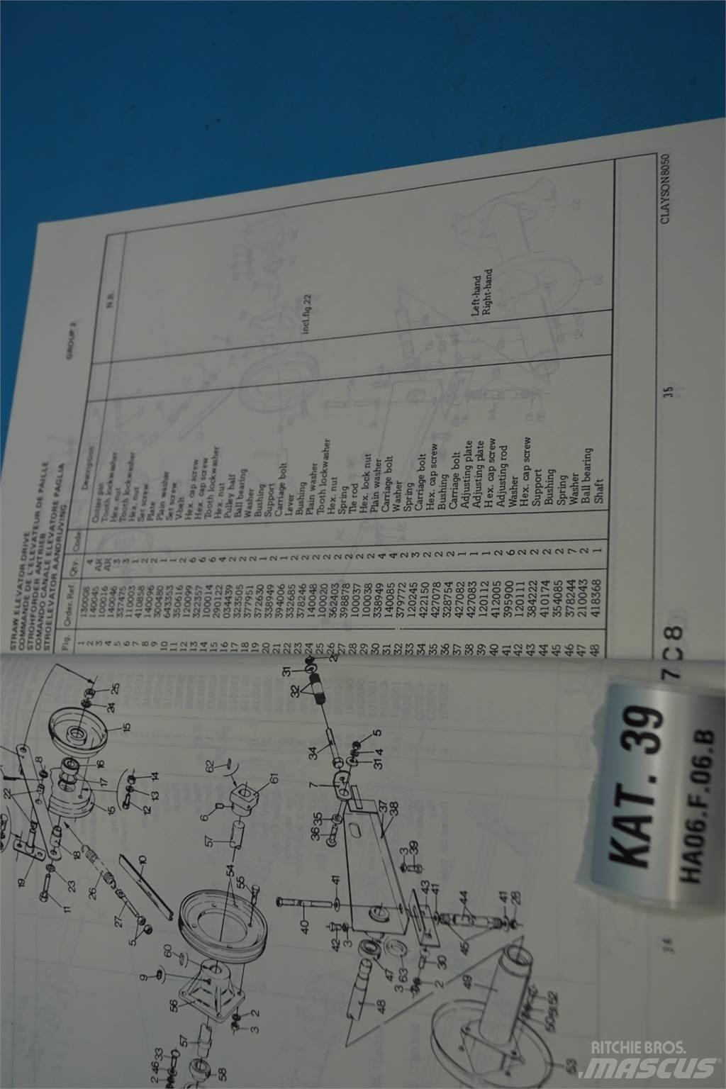 New Holland 8050 Farm Equipment - Others