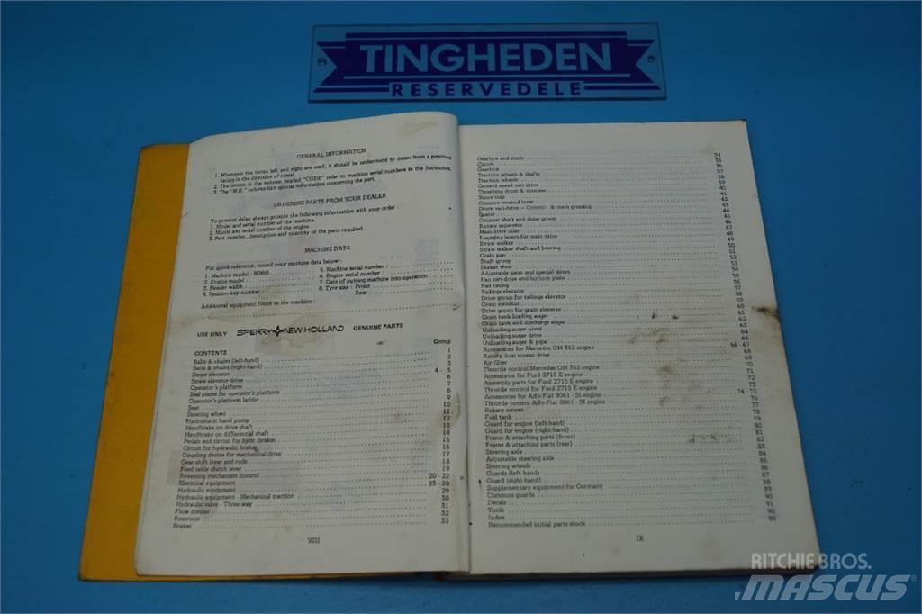 New Holland 8060 Farm Equipment - Others