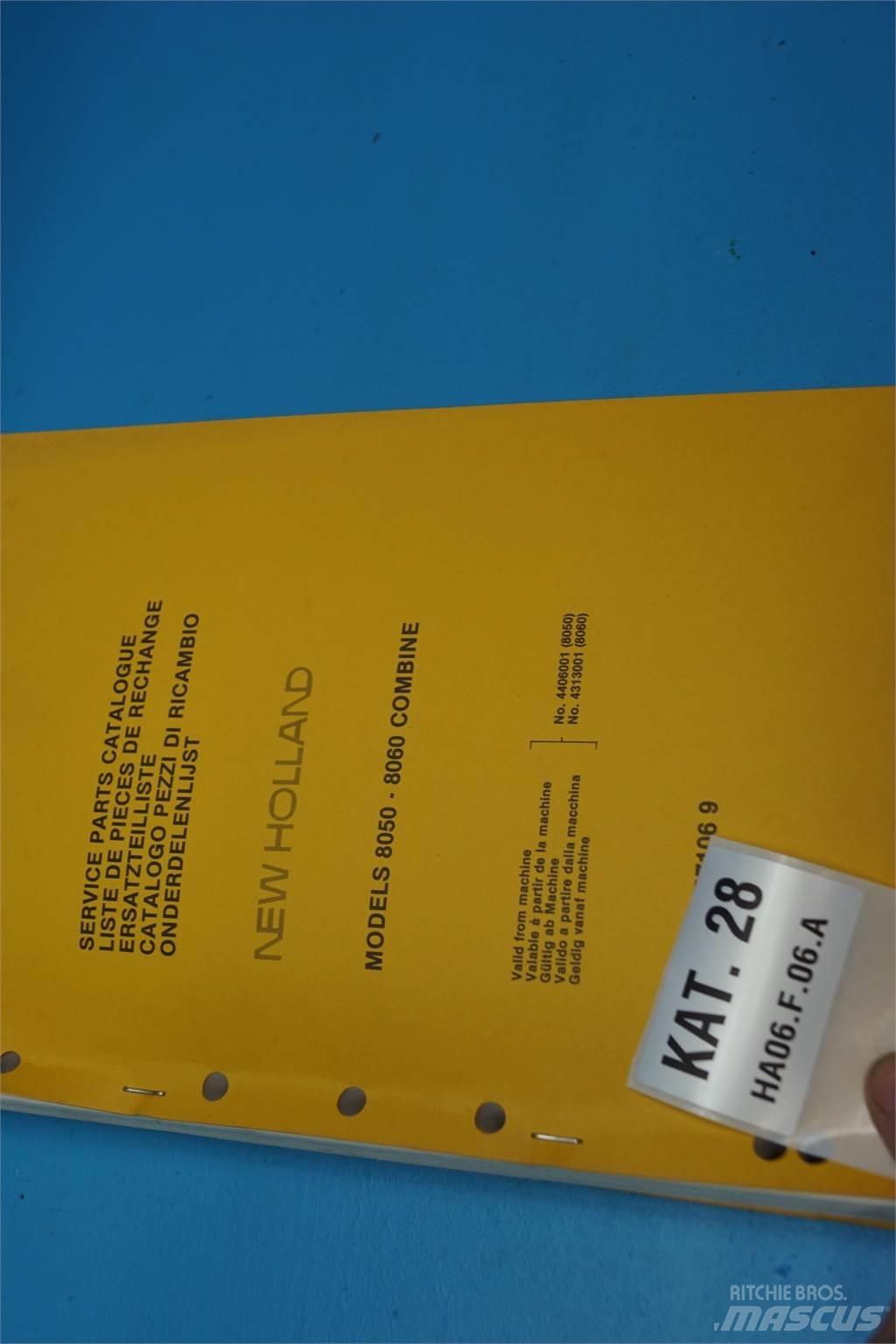 New Holland 8060 Farm Equipment - Others
