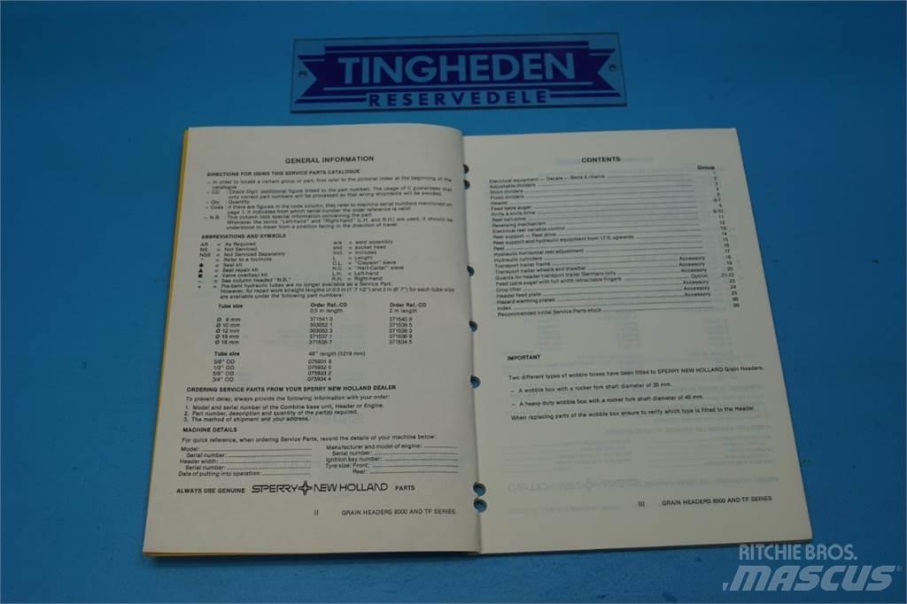 New Holland 8080 Farm Equipment - Others