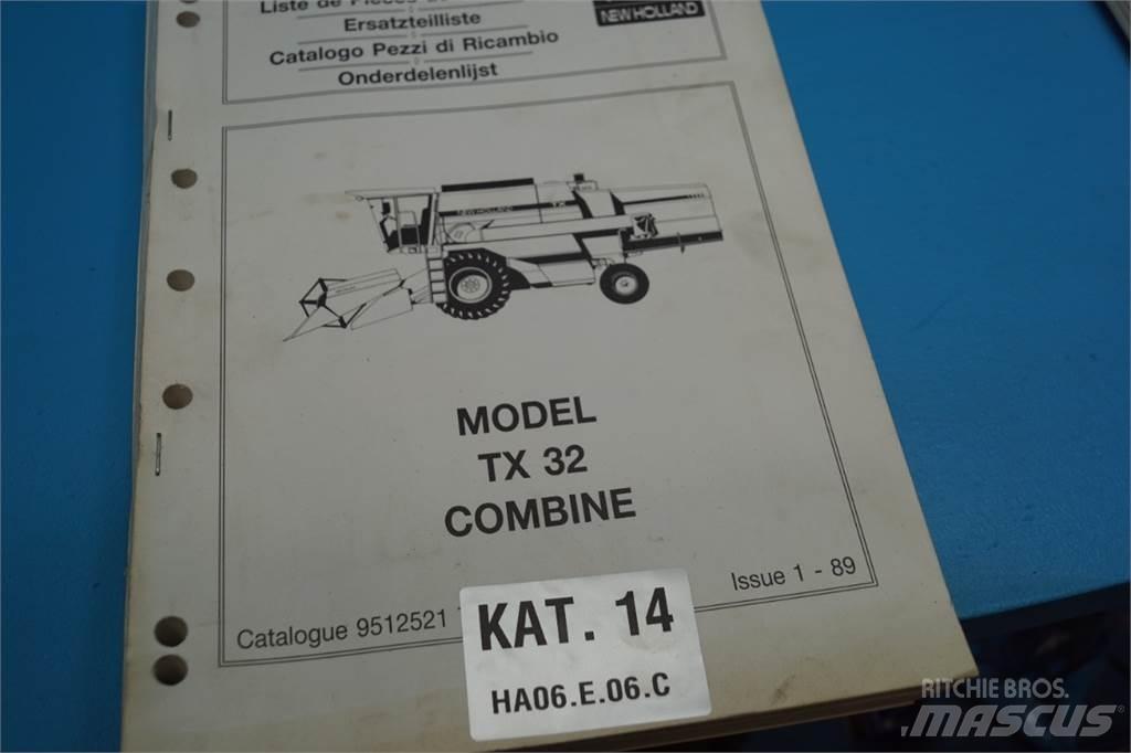 New Holland TX32 Farm Equipment - Others