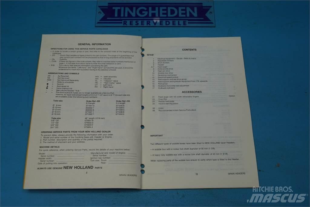 New Holland TX36 Farm Equipment - Others