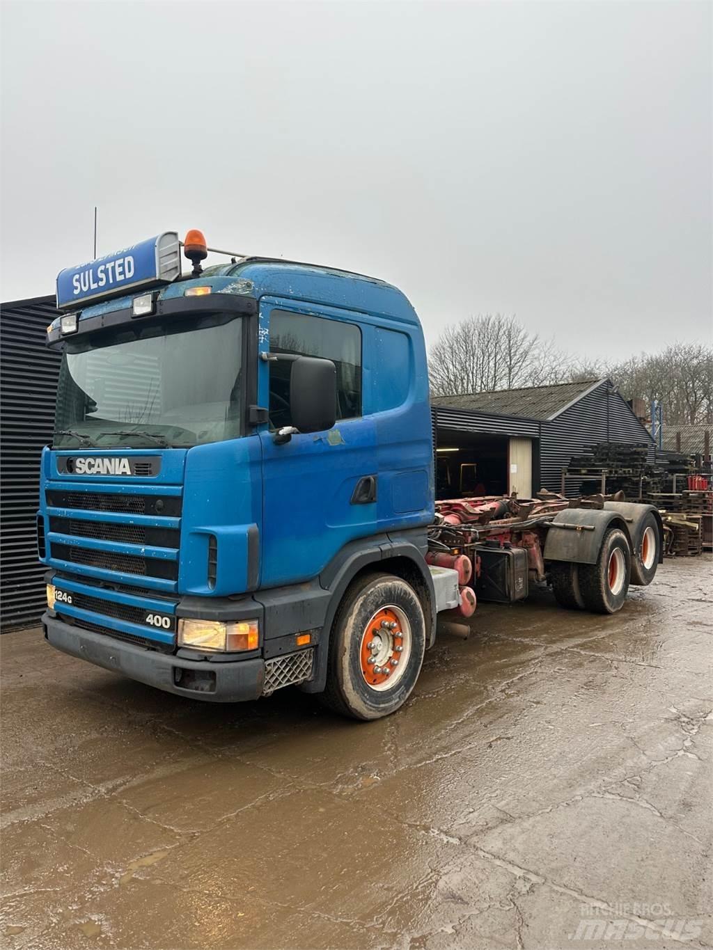 Scania 124 Hook lift trucks