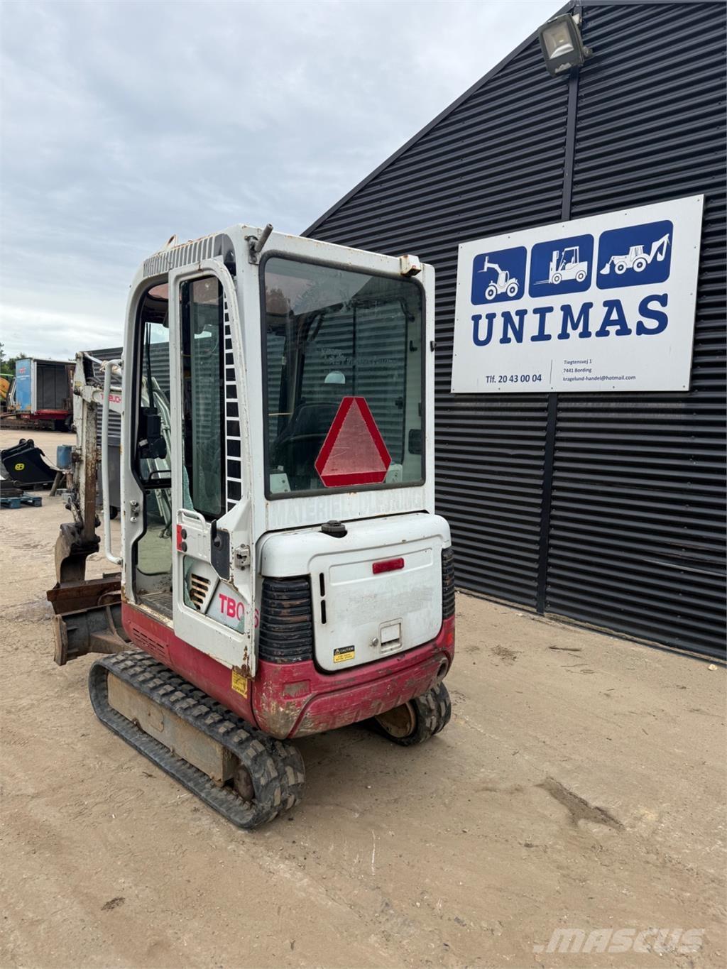 Takeuchi TB016 Mini Excavators <7t (Mini Diggers)