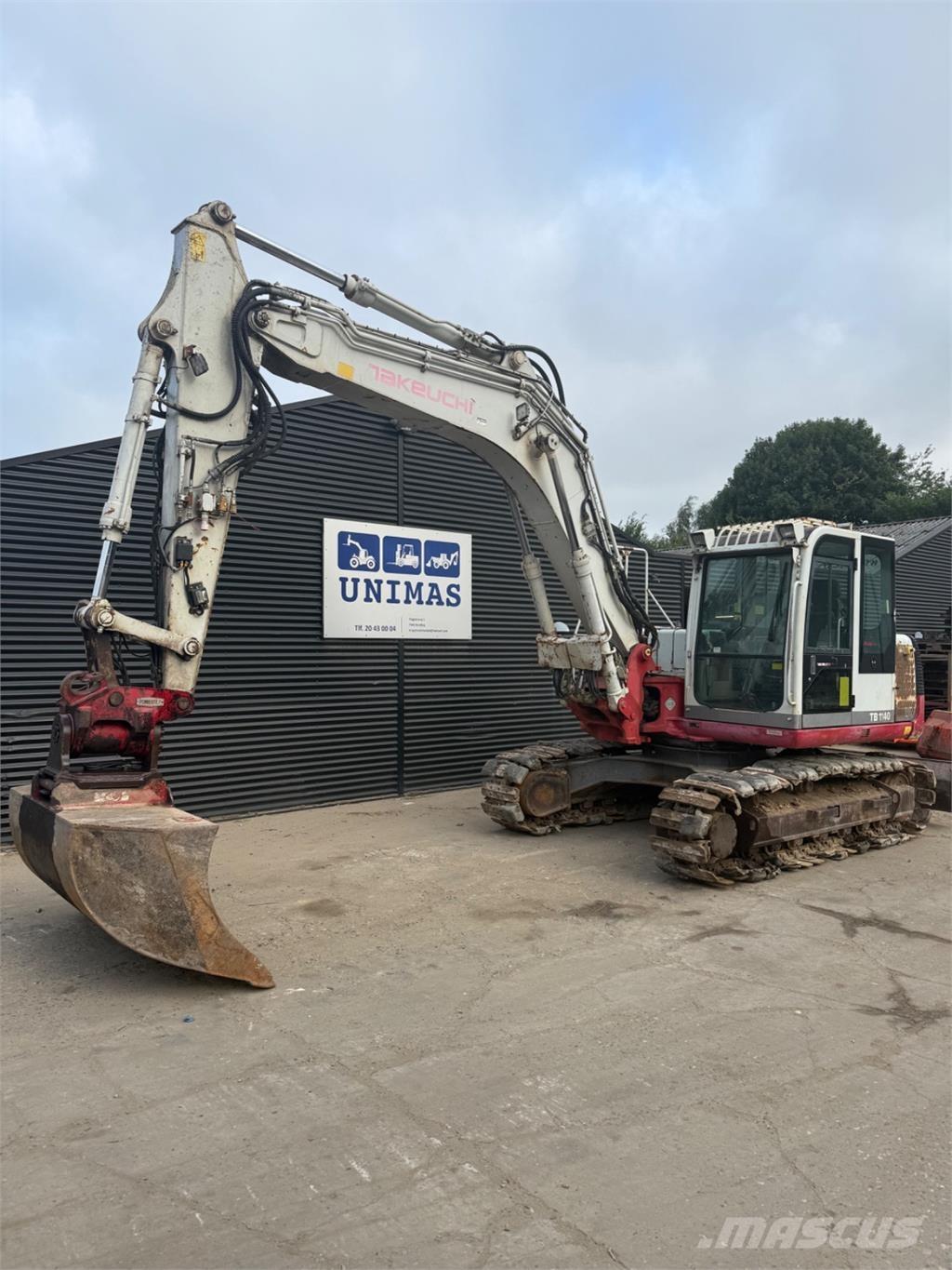Takeuchi TB1140 Crawler Excavators