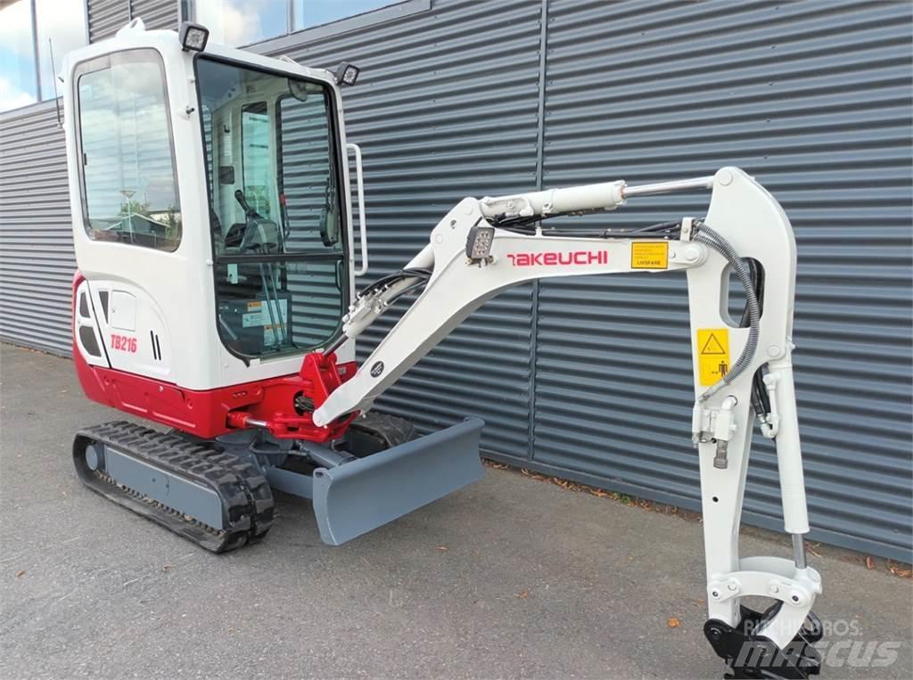 Takeuchi tb216 Mini Excavators <7t (Mini Diggers)