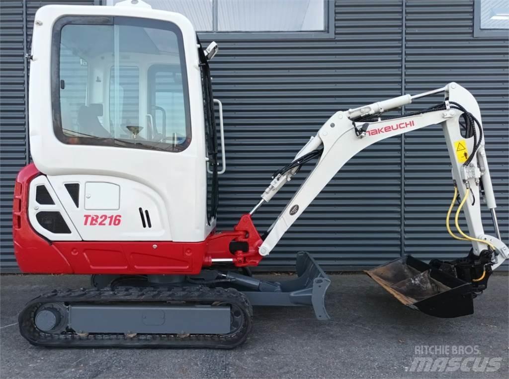 Takeuchi tb216 Mini Excavators <7t (Mini Diggers)