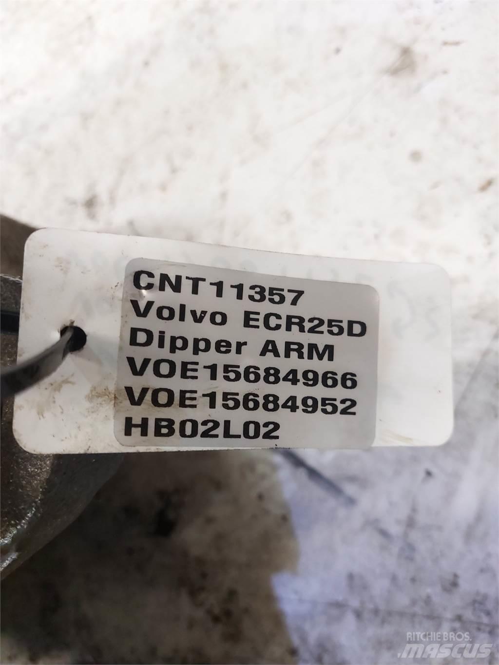 Volvo ECR25D Booms and dippers