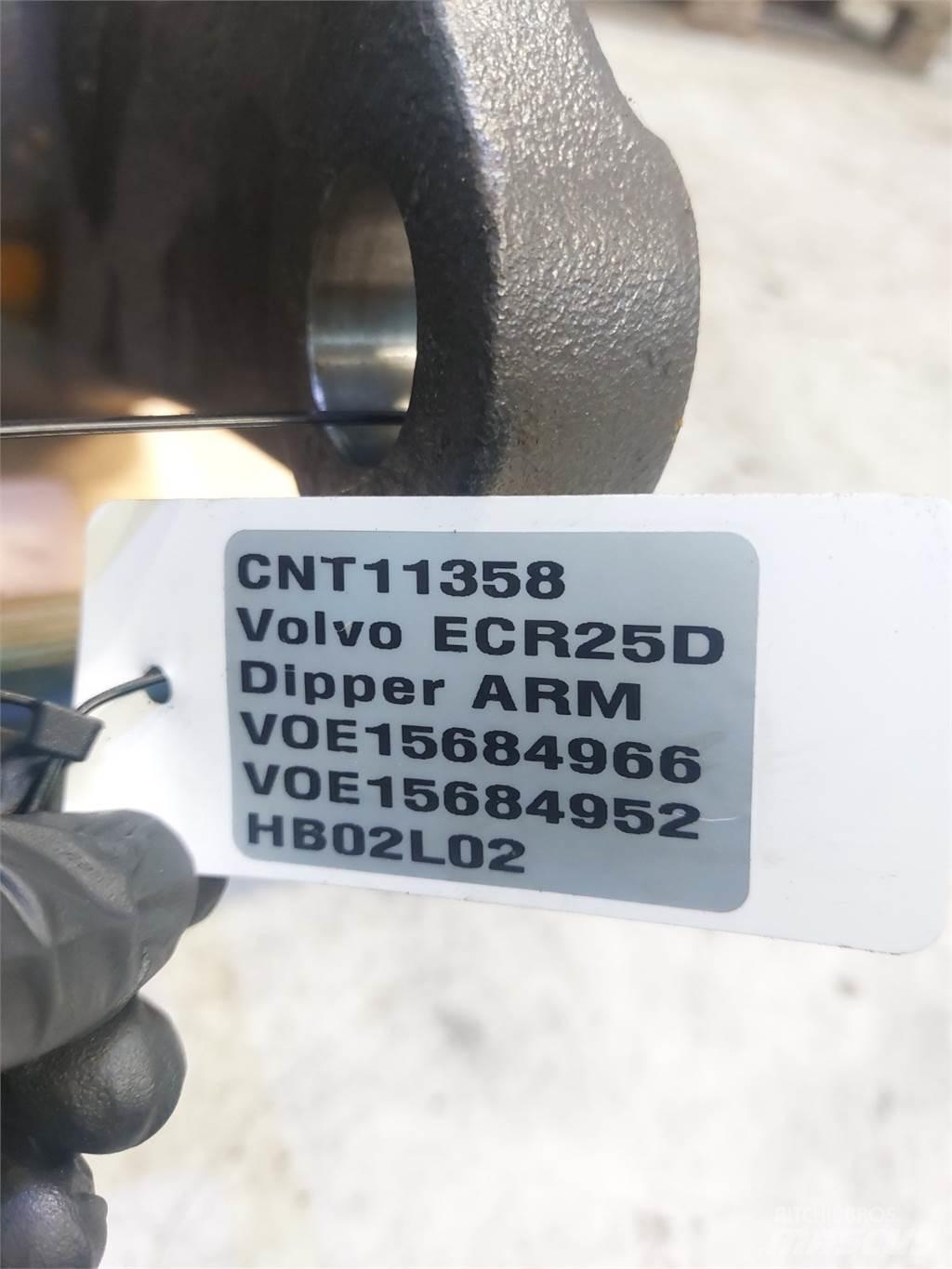 Volvo ECR25D Booms and dippers