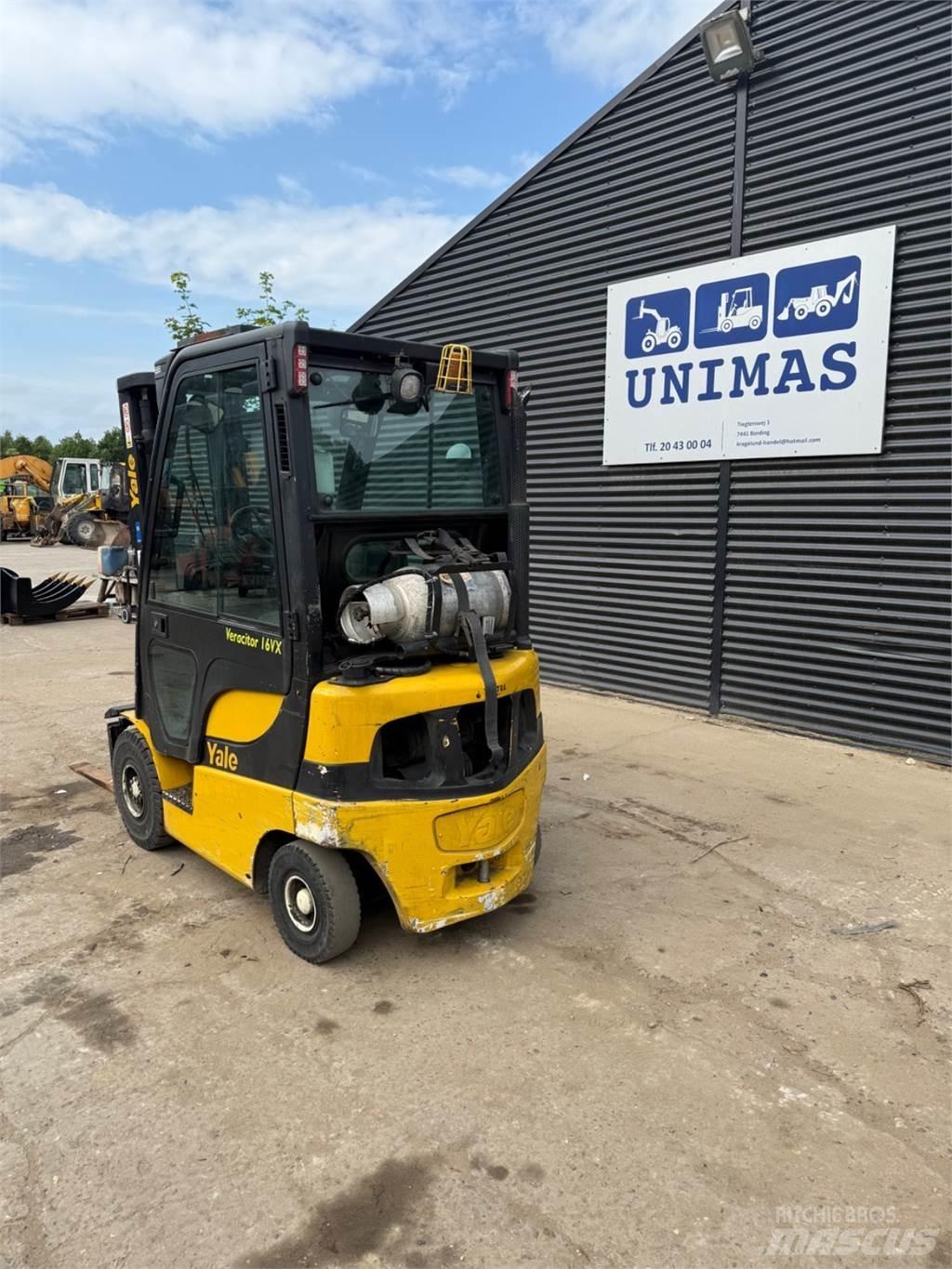 Yale GLP16 LPG trucks