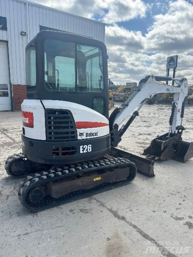 Bobcat E26 Mini Excavators <7t (Mini Diggers)