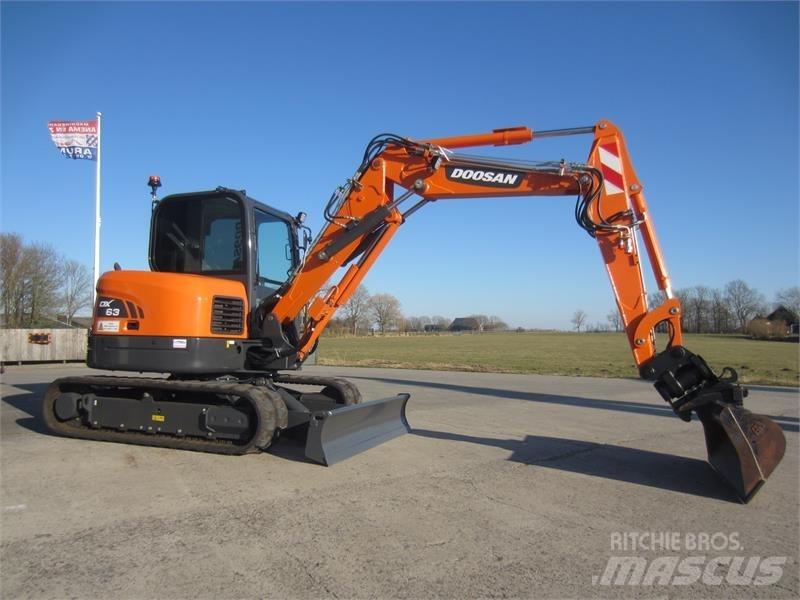 Doosan DX63-3 Mini Excavators <7t (Mini Diggers)
