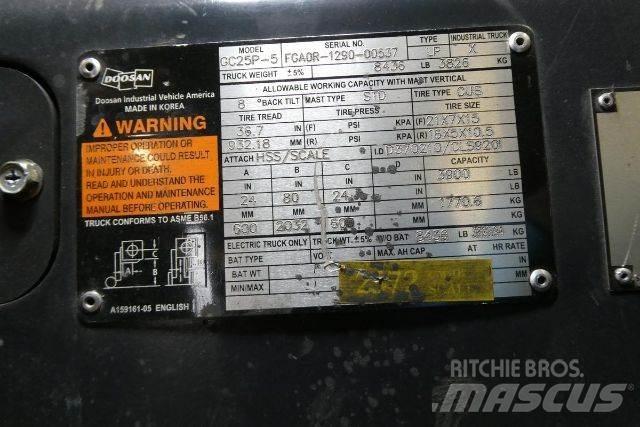 Doosan GC25P-5 Misc Forklifts