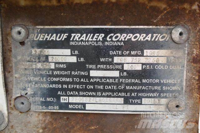 Fruehauf ECFI Dolly Trailers