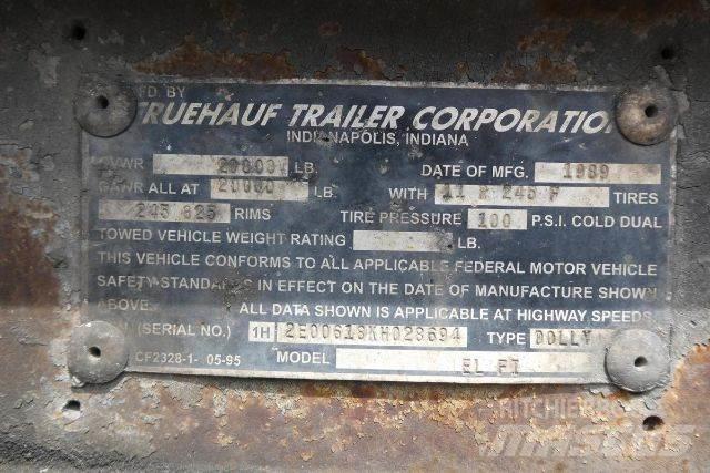 Fruehauf ELFI Dolly Trailers