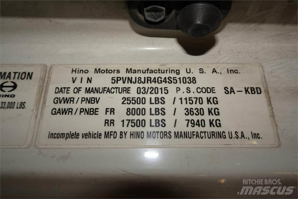 Hino 258 Box trucks