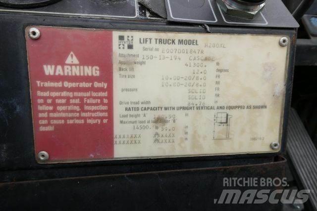 Hyster H280XL Misc Forklifts