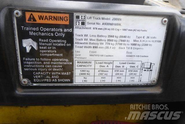 Hyster J30XN Misc Forklifts