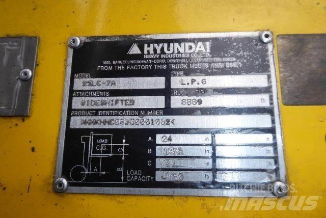 Hyundai 25LC-7A Misc Forklifts